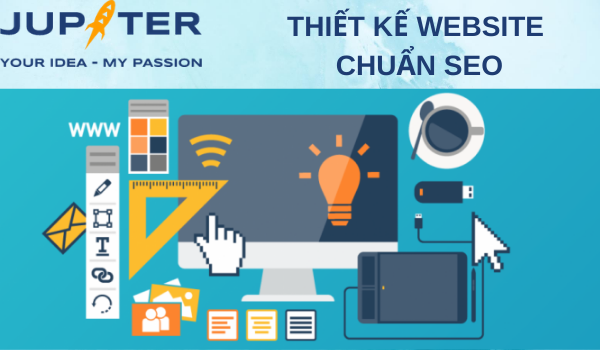 Dịch vụ thiết kế web chuẩn SEO tại Jupiter Media