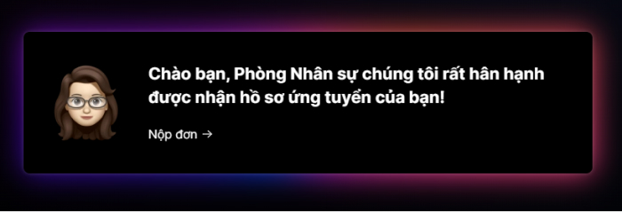 Gradient phát sáng trong theme Circle