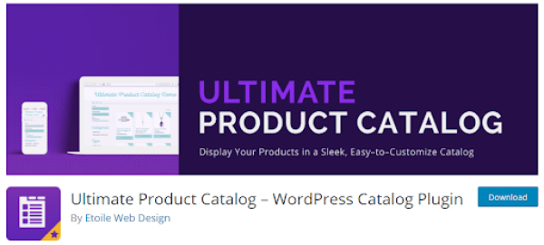 Plugin hiển thị sản phẩm WordPress Ultimate Product Catalog