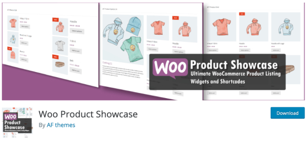 Plugin hiển thị sản phẩm WordPress Woo Product Showcase